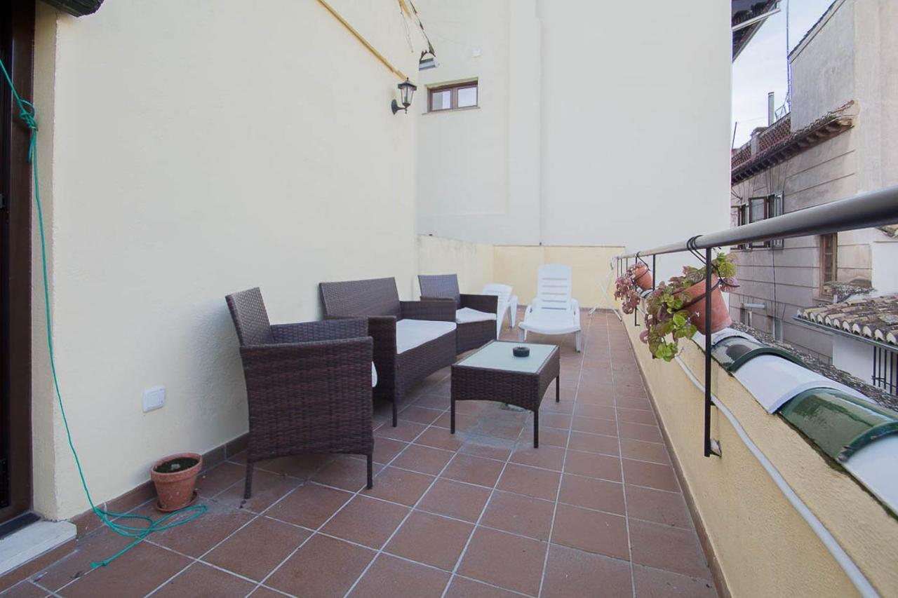 Realejo Atico Con Terraza Apartamento Granada Exterior foto