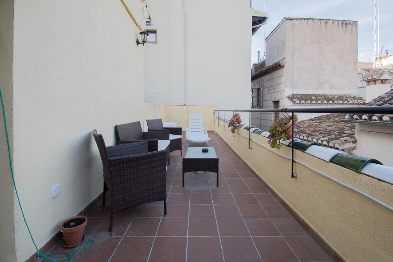 Realejo Atico Con Terraza Apartamento Granada Exterior foto